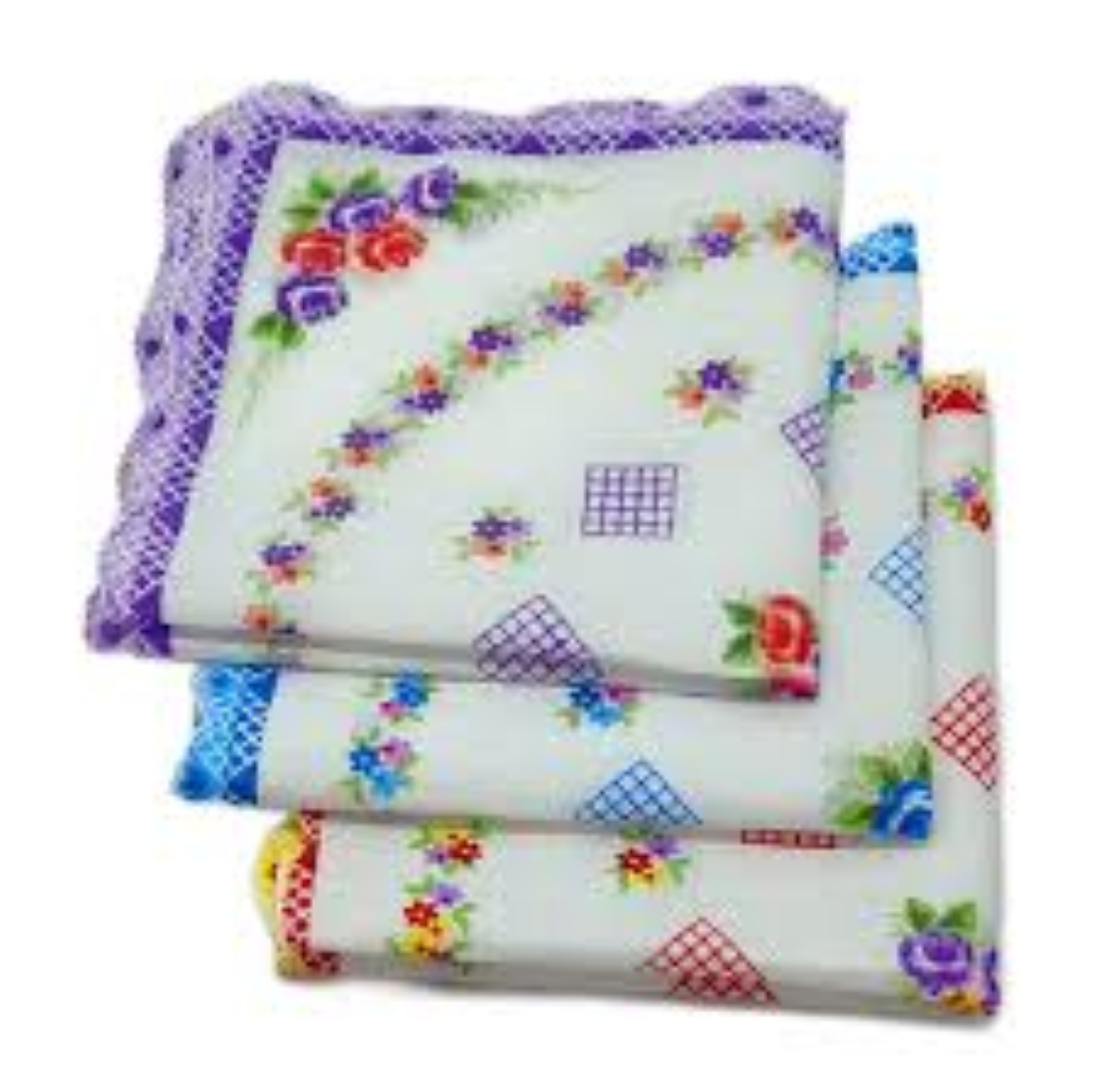 JAK LADIES ASST HANDKERCHIEF